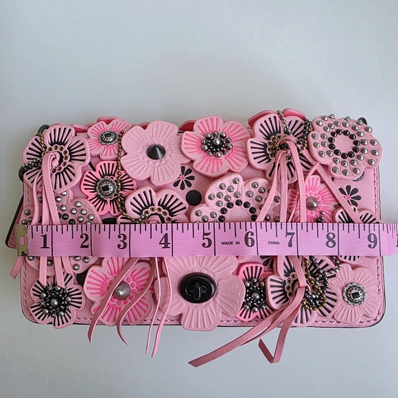 COACH 1941 Wild Tea Rose Dinky Crossbody - Picture 12 of 15